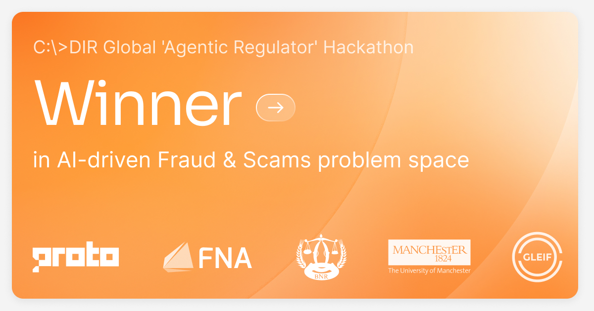 Rwanda consortium wins the C:\>DIR Agentic Regulator anti-scam challenge