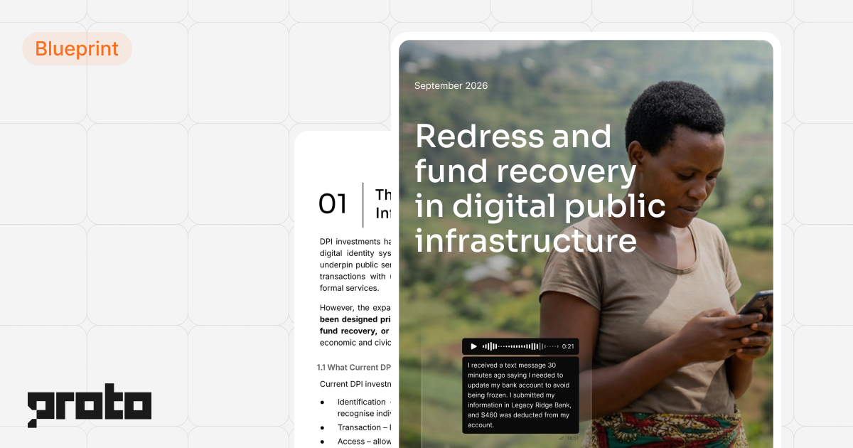 Redress and fund recovery in digital public infrastructure